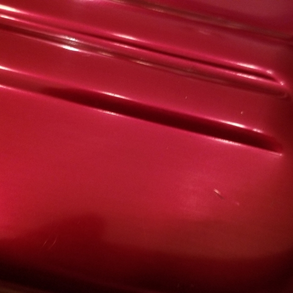 RARE Zero Halliburton Purse in Merlot - Picture 5 of 6